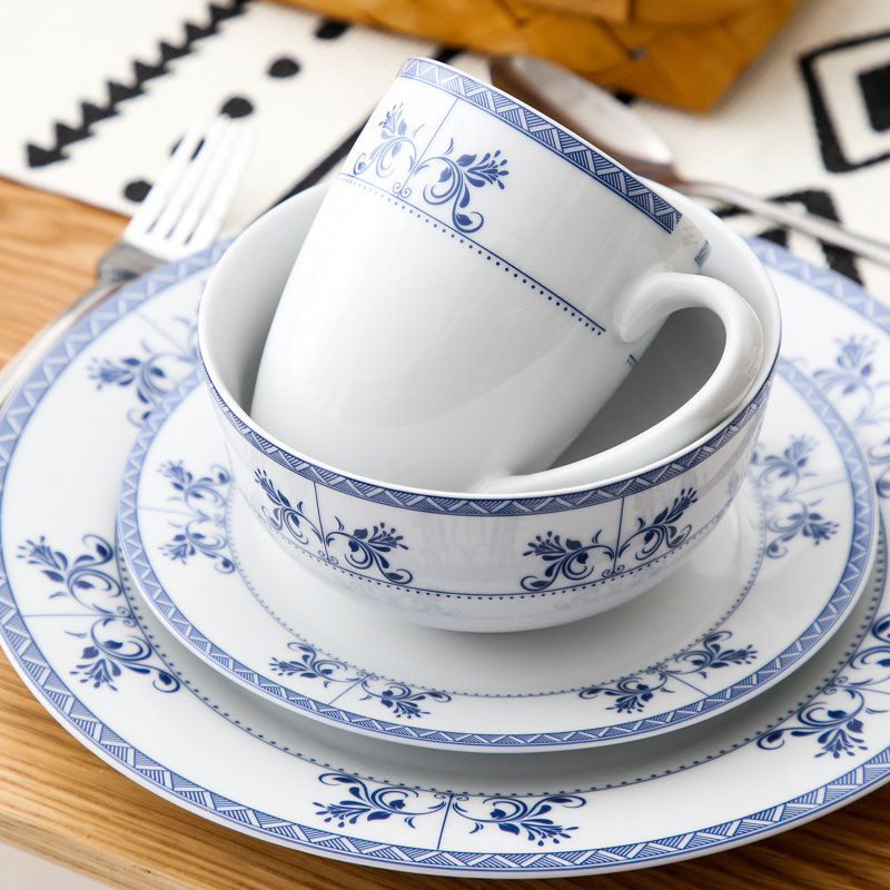 Astoria Grand Zaylee 16 Piece Dinnerware Set, Service for 4 | Wayfair